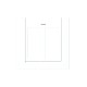 2CLA117200T1101 T1172 BL NIESSEN Placa embellecedora 2 columnas BL