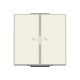 2CLA859623A5101 8596.23 BE NIESSEN Tecla Sky con símbolo reg. 2 can. BE