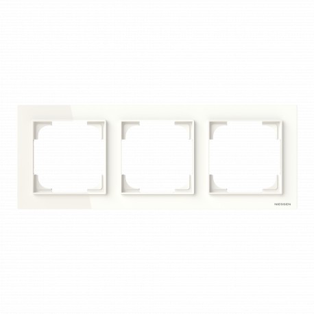 2CLA897300A3001 8973 CB NIESSEN Quadro 3 elementos CB