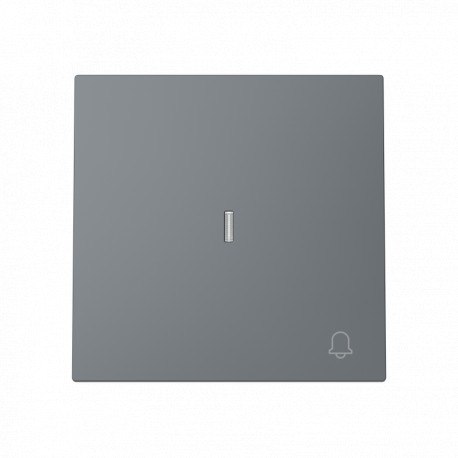 2CLA890439A1801 8904.39 GR NIESSEN Tecla simb. timbre con visor+marco 1V GR