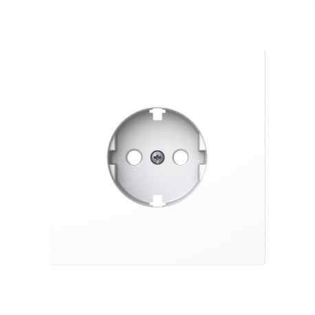 2CLA898809A1101 8988.09 BL NIESSEN Tapa base enchufe Schuko+marco 1V BL