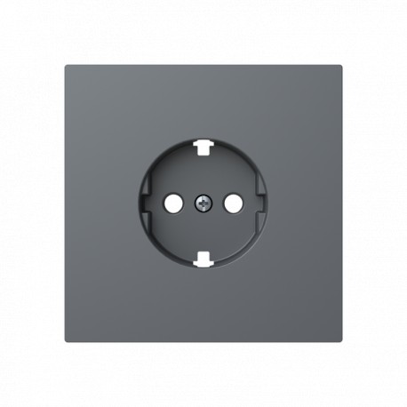 2CLA898809A1801 8988.09 GR NIESSEN Tapa-Sockel enchufe Schuko + marco 1V GR