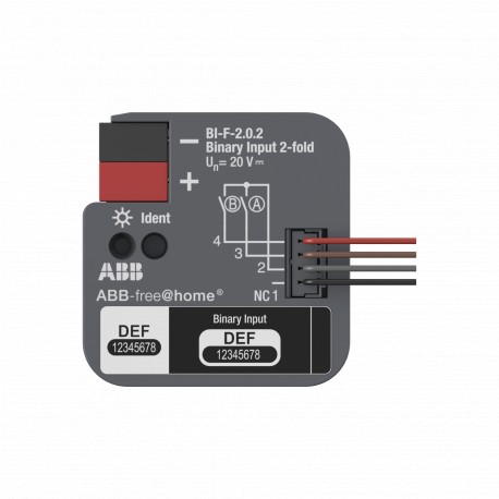 2CDG510023R0011 BI-F-2.0.2 NIESSEN Ingresso binario a 2 canali