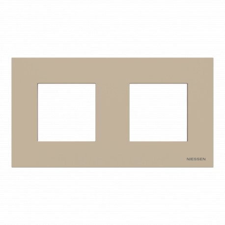 2CLA227244N1901 N2272.44 CV NIESSEN Cornice IP44 2 finestre CV