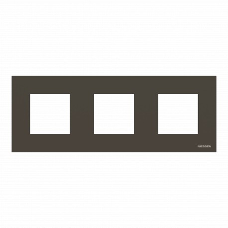 2CLA227344N1801 N2273.44 AN NIESSEN Marco IP44 3 ventanas AN