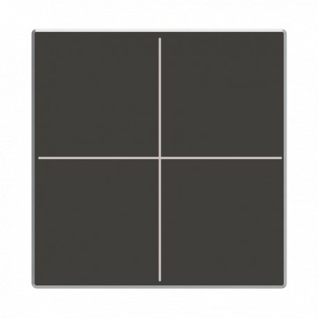 2CLA859704A1501 8597.04 NS NIESSEN Tecla Sky Touch 4 canales NS
