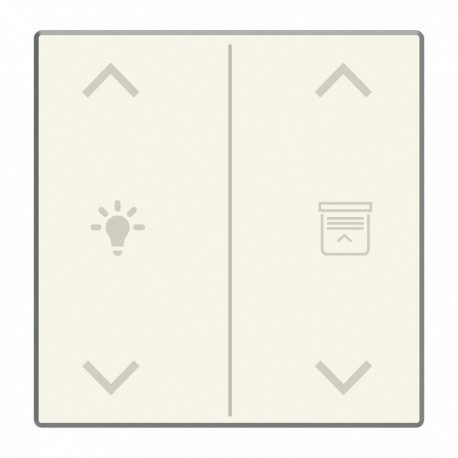 2CLA859721A1101 8597.21 BL NIESSEN Sky key 2 canali Luce/veneziane
