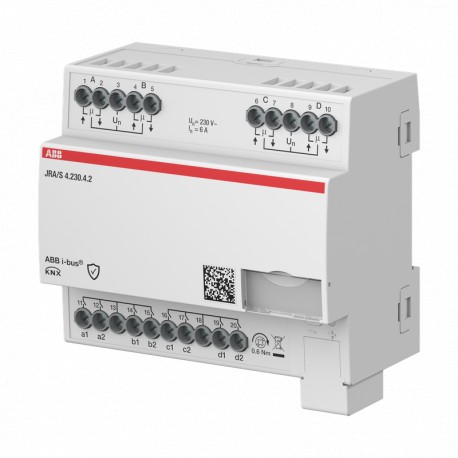 2CDG110292R0011 JRA/S 4.230.4.2 NIESSEN Act.Pers.con Entr.Bin.4can. 230 VCA, DIN
