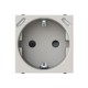 2CLA228830N6201 N2288.3 DN NIESSEN Base de tomada Schuko + USB-C+C 2M DN