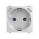 2CLA228830N1301 N2288.3 PL NIESSEN Semelle enchufe Schuko + USB-C+C 2M PL