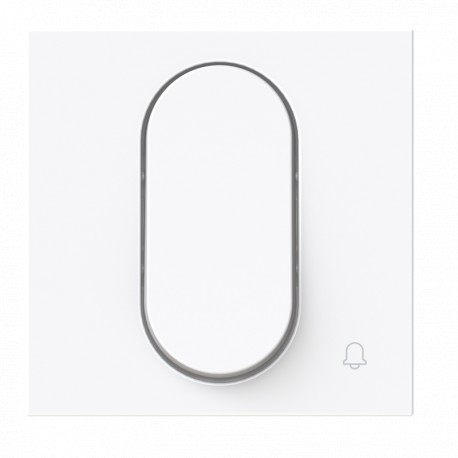 2CLA880408A1101 8804.08 BL NIESSEN Touche à bouton-poussoir de sonnette BL
