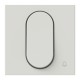 2CLA880408A6201 8804.08 DN NIESSEN Clé de bouton-poussoir de sonnette DN