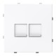 2CLA881640A1101 8816.4 BL NIESSEN Flat top 2 supports with BL shutter