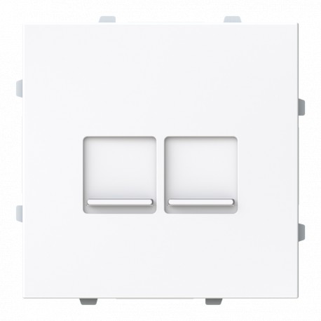 2CLA881640A1101 8816.4 BL NIESSEN Supporti piatti superiori 2 con otturatore BL