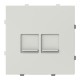 2CLA881640A6201 8816.4 DN NIESSEN Flat top 2 supports with DN shutter