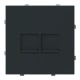 2CLA881640A1501 8816.4 NT NIESSEN Double support à couverture plate avec aveugle NT