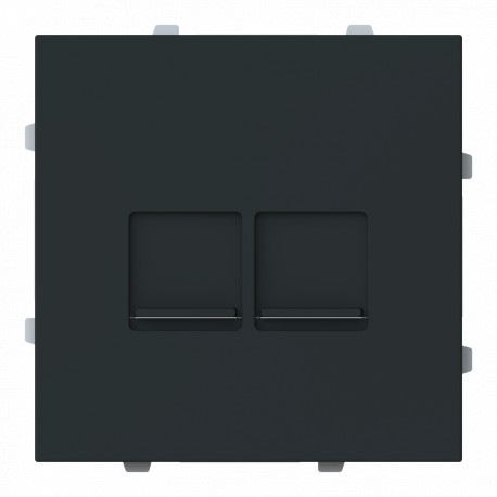 2CLA881640A1501 8816.4 NT NIESSEN Flat cover 2 supporti con NT blind