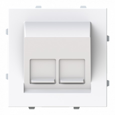 2CLA881680A1101 8816.8 BL NIESSEN Slanted lid 2 sop. with BL shutter