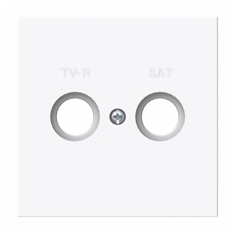 2CLA885010A1101 8850.1 BL NIESSEN Couvercle de prise TV-R/SAT BL