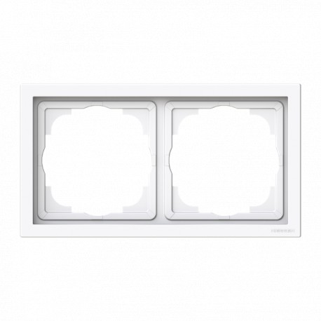 2CLA887200A1101 8872 BL NIESSEN Quadro 2 elementos BL