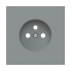 2CLA888700A1601 8887 GN NIESSEN Cache de base de douille français T.T. GN