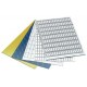 8601146004 MURRPLASTIK Labelling Rectangular with radius, 4x hole Corner radius 2 mm with adhesive foil Siem..