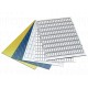 8601406002 MURRPLASTIK Labelling Rectangular with radius Corner radius 2 mm with adhesive foil Siemens silve..