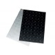 8604100004 MURRPLASTIK Labelling Rectangular with radius Corner radius 2 mm with self-adhesive foil Anodised..
