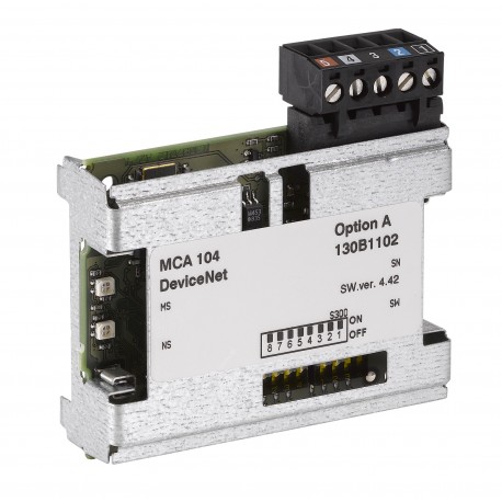 130B1202 VLT® DeviceNet MCA 104, coated DANFOSS DRIVES VLT® DeviceNet MCA 104, rivestito