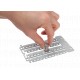 86281089 MURRPLASTIK Labelling KSD-D Detectable label plate (Polypropylene) Noticeable labels for longitudin..