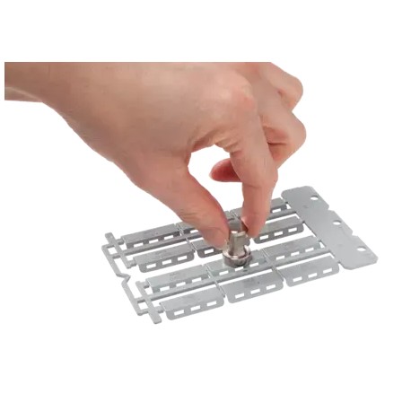 86281089 MURRPLASTIK Labelling KSD-D Detectable label plate (Polypropylene) Noticeable labels for longitudin..