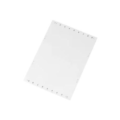 86561262 MURRPLASTIK Labelling ELO polycarbonate label, perforated For labelling Siemens S7 assemblies Opaque