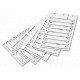 86282024 MURRPLASTIK KSM 55x12 PP-V0 Plaque d’identification, ge