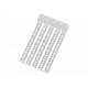 86402820 MURRPLASTIK B+R 12x3.3L Plaque d’identification, ws