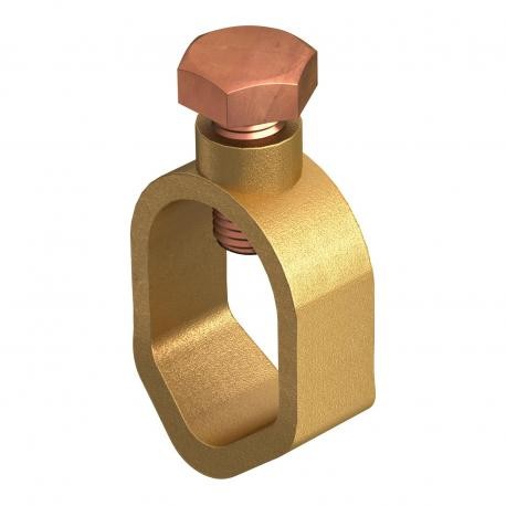 2745 16 70 5001594 OBO BETTERMANN Connection clamp for RD16/70 24x37x24 Reddish bronze, CuSn
