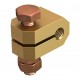 2760 16 5001601 OBO BETTERMANN Universal connection clamp for RD16 49x29x28 Reddish bronze, CuSn