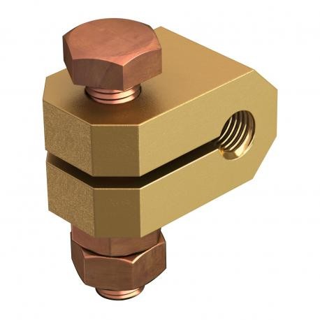 2760 16 5001601 OBO BETTERMANN Universal connection clamp for RD16 49x29x28 Reddish bronze, CuSn