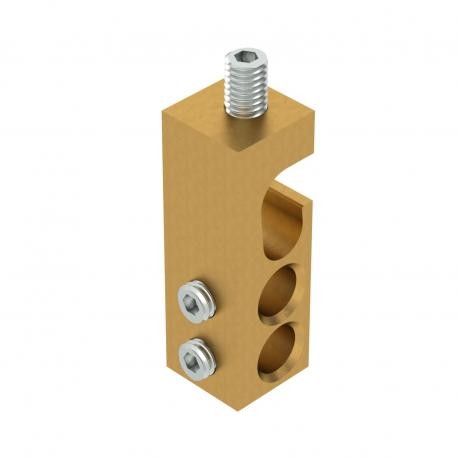 AKL 25 E 6049276 OBO BETTERMANN Terminale di collegamento per conduttore singolo 25mm² Brass, CuZn