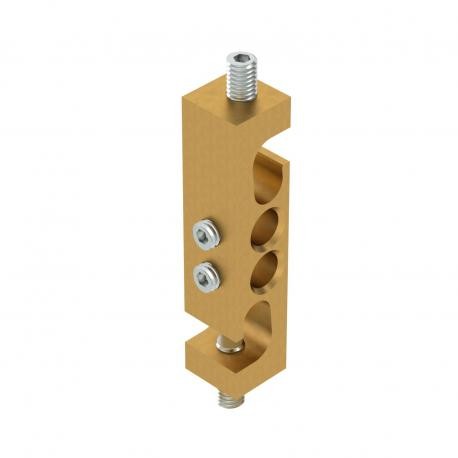 AKL 25 Z 6049277 OBO BETTERMANN Connection terminal for double conductor 25mm² Brass, CuZn