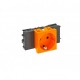 STD-D0C ROR1 6120344 OBO BETTERMANN Electrical outlet 0°, simple grounding, Connect 45 250V, 10/16A Pure ora..