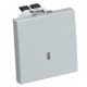 WS-UKL AL1 6120942 OBO BETTERMANN Multiple switch with indicator light 10 A, 250 V Aluminum lacquered Polyca..