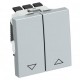 RT-BS AL1 6120984 OBO BETTERMANN Blind pushbutton 10 A, 250 V Aluminum lacquered Polycarbonate, PC