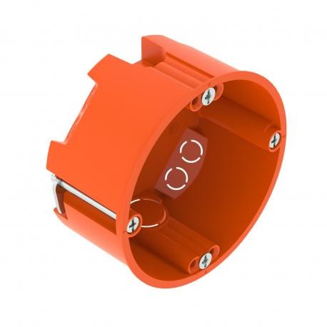 HG 35 2003800 OBO BETTERMANN HW Wall socket panel HG 35, flat design Ø68mm, H35mm Polypropylene, PP