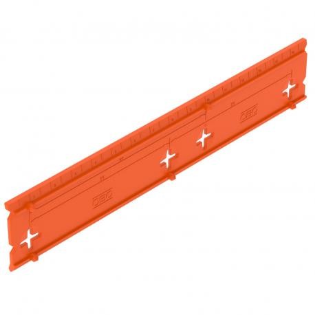 ZA BS 2003890 OBO BETTERMANN ZA BS 160x31x6 Gabarit de perçage en polypropylène, PP