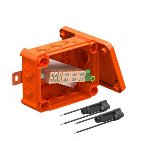T100ED 06A2F 7205758 OBO BETTERMANN T100ED 06A2F junction box, for function maintenance 150x116x67 Polypropy..