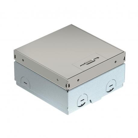 UDHOME-ONE GV V 7368288 OBO BETTERMANN Complete unit UDHOME-ONE GV V, with VDE socket 140x140x75 Stainless s..