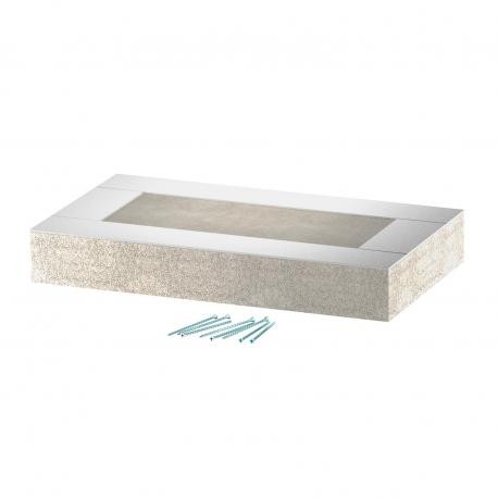 BSKD09-E1021 7215267 OBO BETTERMANN BSKD09-E1021 end cap, for BSKD09-K1021 105x210 Lightweight concrete with..