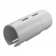 3000 MMS M20 LGR 2154083 OBO BETTERMANN Quick-Pipe 3000 MMS M20 LGR M20 Polypropylene Union Sleeve, PP