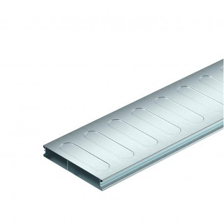 S2 19028-2 7400256 OBO BETTERMANN Caniveau de plancher 2 parties S2 19028-2, 2 compartiments 2000x190x28 Aci..