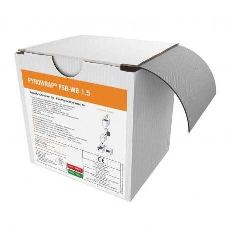FSB-WB BS 7203165 OBO BETTERMANN Protective band against fire for insulation systems 10000x125x2 grey